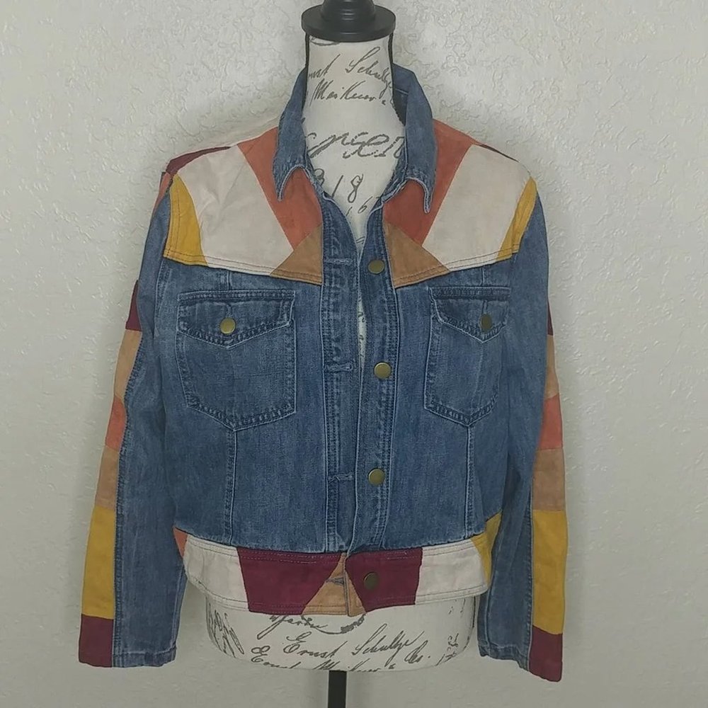 Multicolored Denim Jacket